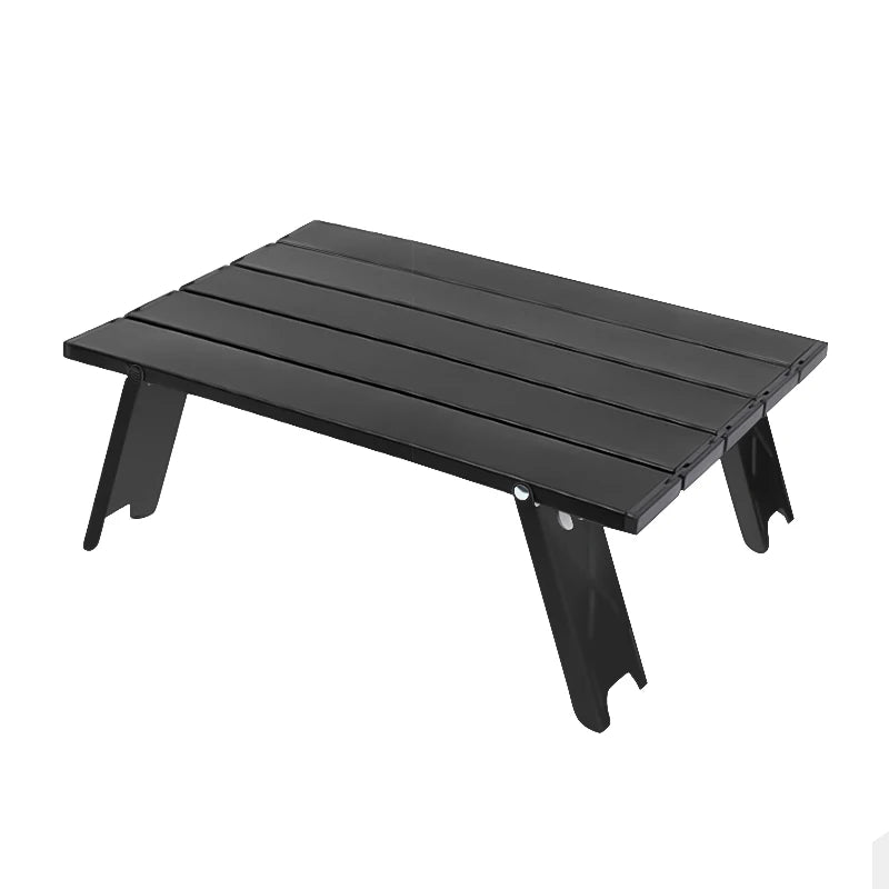 WESTTUNE Mini Camping Table Ultralight Portable Aluminum Alloy Outdoor Table Roll-Up Folding Table for Backpacking Picnic BBQ