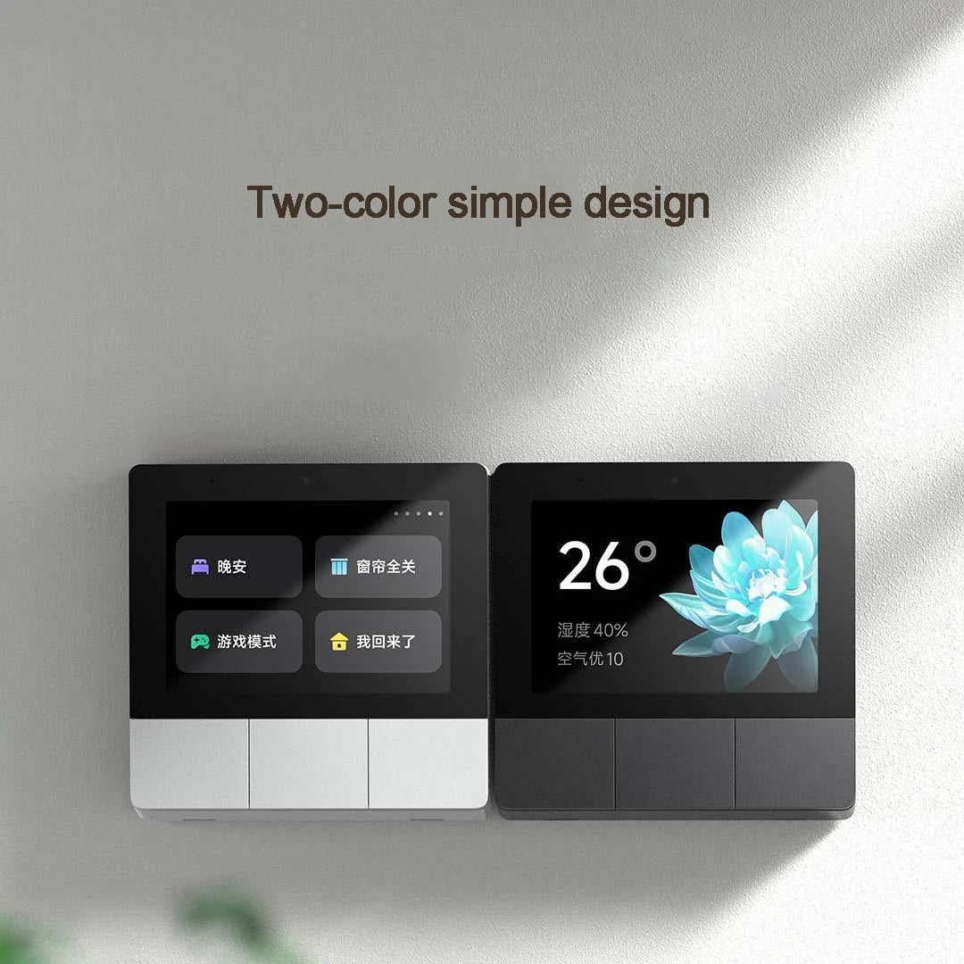Xiaomi Smart Home Panel 3.23" Touch Screen Switch Central Control Screen Built in Bluetooth Mesh Gateway Works with Mihome App