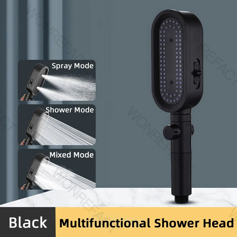 High Pressure Shower Head Handheld Shower Head Bathroom Pressurized Shower Head Filter Element Filters Water Quality Accessories