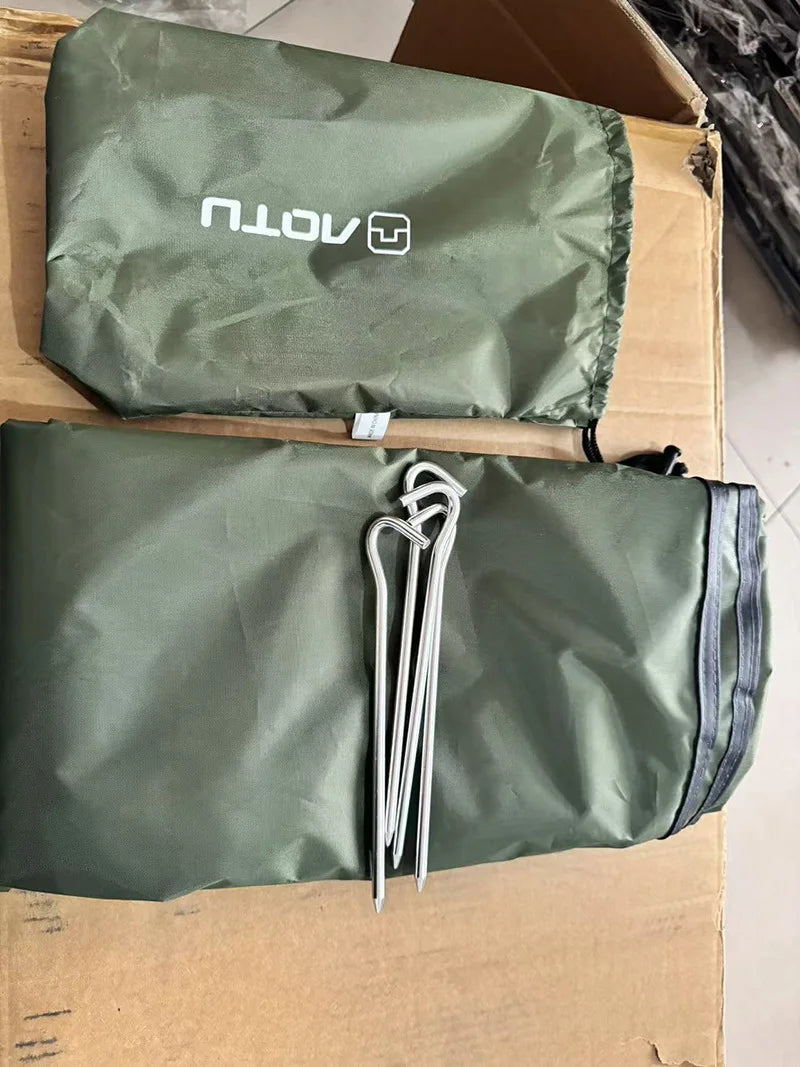 Waterproof Oxford Ground Sheet Floor Cloth Camping Mat Picnic Mat Oxford Cloth Wear-Resistant Anti-Tie Floor Mat With Nails
