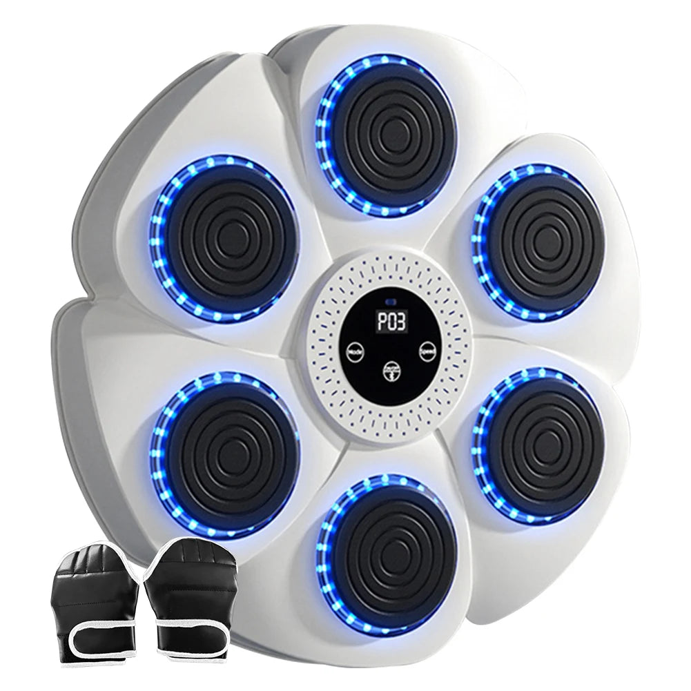Smart Music Boxing Machine Sports Fitness Boxing Trainer Home Exercise Response Training Boxing Wall Target for Adult/Children
