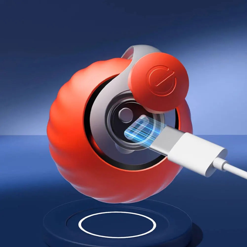 1-3Pcs Automatic Moving Cat Toy Ball Smart Cat Toys 2-Speed Adjustment Speedy Tail Cat Toy with Replacement Tail Cat Supplies