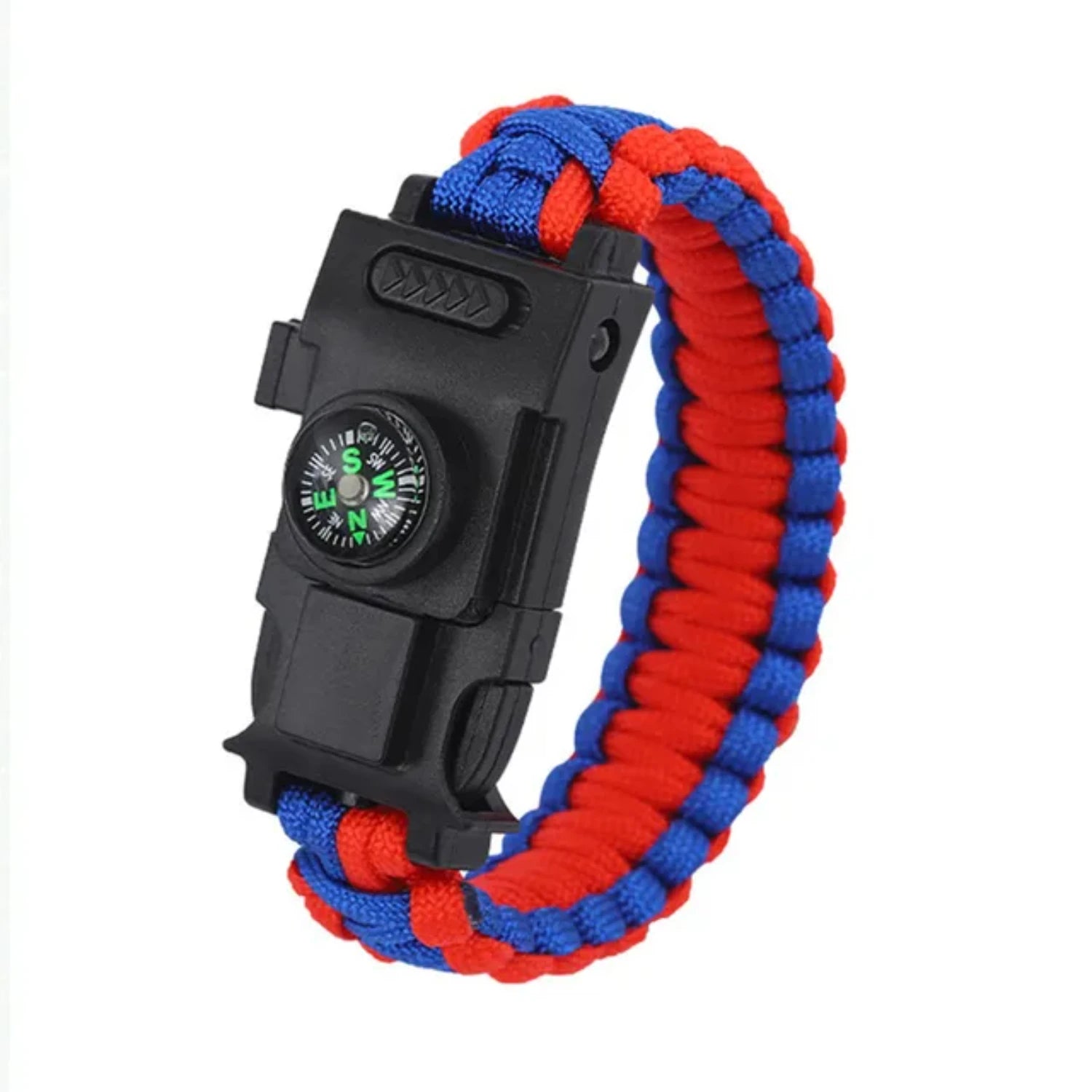 Top-Quality 4mm Paracord 550 Bracelet with Emergency Lights - Essential Outdoor Survival Gear