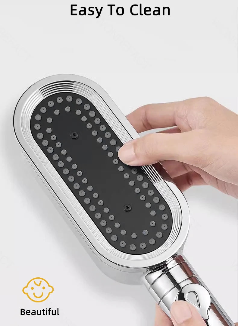High Pressure Shower Head Handheld Shower Head Bathroom Pressurized Shower Head Filter Element Filters Water Quality Accessories