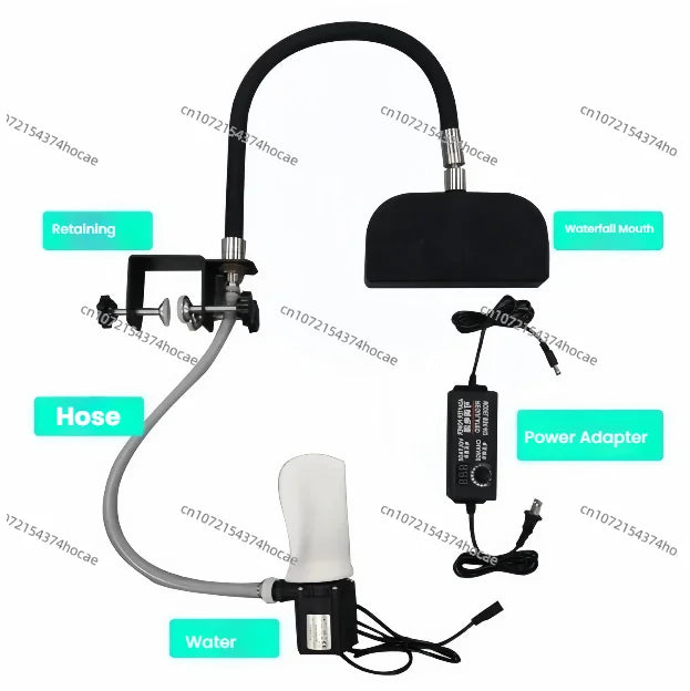 Head Spa Shower for Shampoo Sink Faucet Shower Head for Shampoo Bed Bowl Wash Hair Salon Style Scalp Care Waterfall adjustable