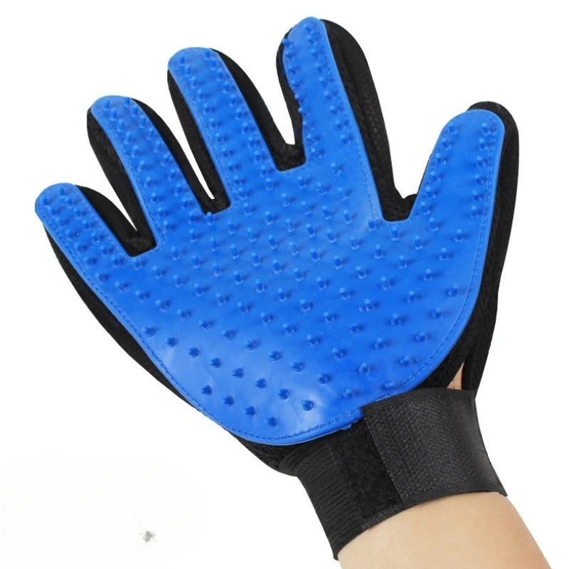 Cat grooming gloves, cat hair removal, pet massage, cleaning supplies
