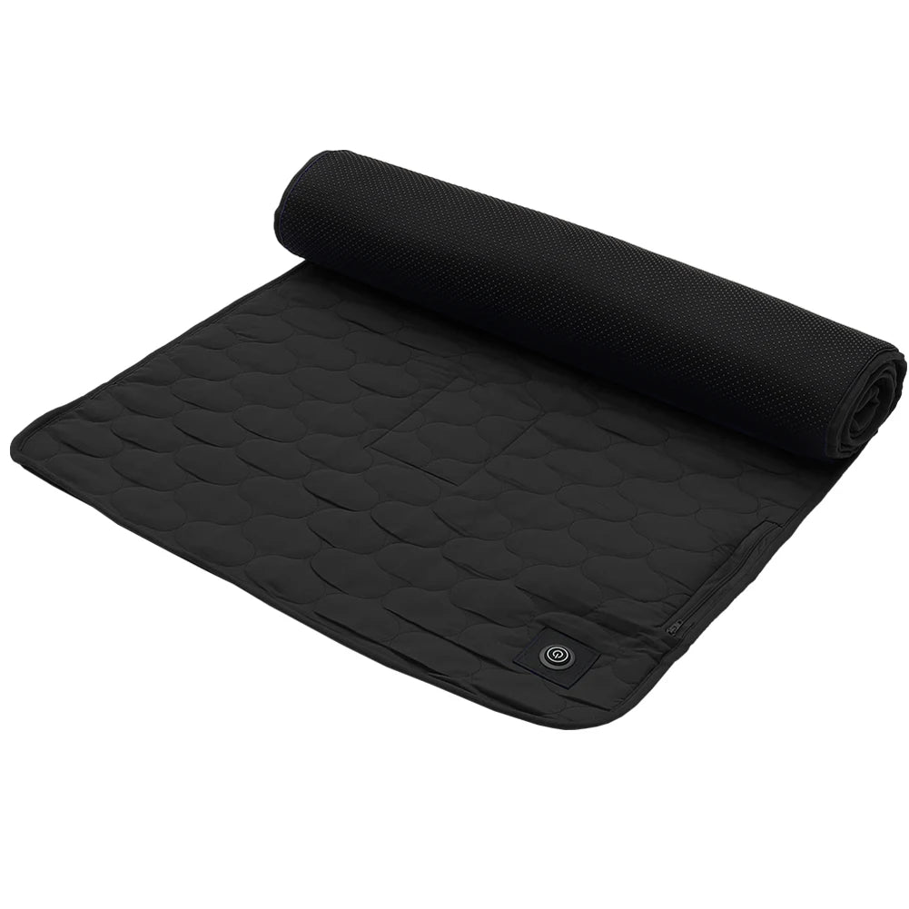 Winter Heating Mat USB Heating Sleeping Mat Camping Warming Mattress Temperature Warm Tent Sleeping Mat Foldable Sleeping Pad