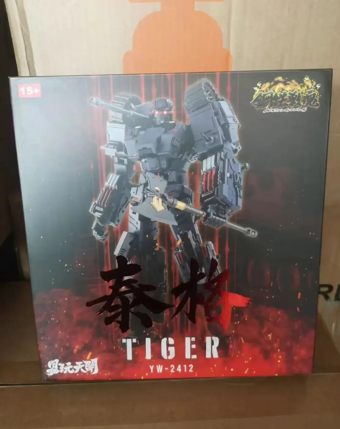 【IN STOCK NOW】TOYSEASY Transformation YW2412 YW-2412 Tiger Tank TETAL Steel War Soul Action Figure