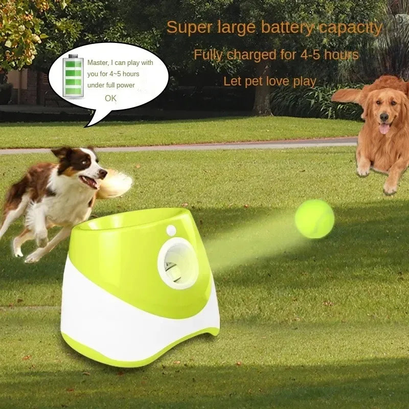 Pet Dog Automatic Ball Launcher Chase Toy