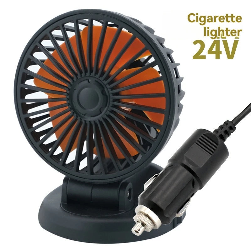 The sedan is a universal double-headed fan van with a large wind power electric fan for cooling