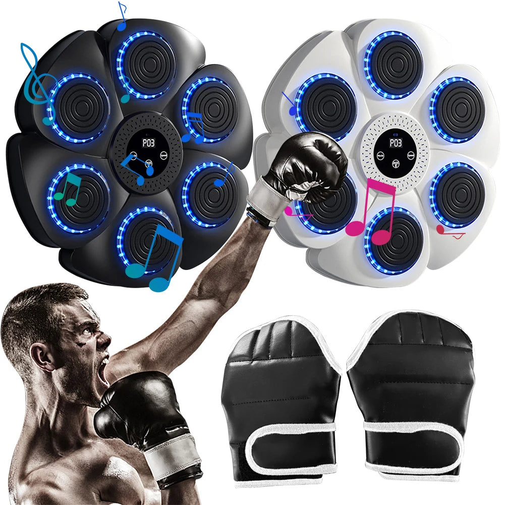 Smart Music Boxing Machine Sports Fitness Boxing Trainer Home Exercise Response Training Boxing Wall Target for Adult/Children