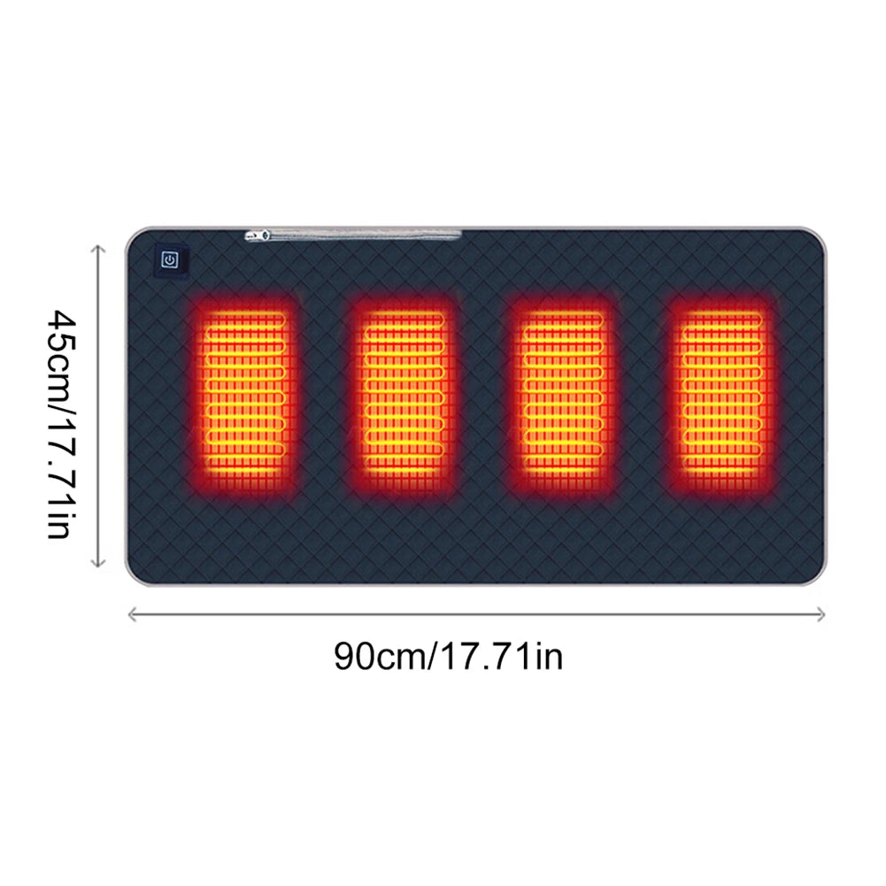 Winter Heating Mat USB Heating Sleeping Mat Camping Warming Mattress Temperature Warm Tent Sleeping Mat Foldable Sleeping Pad