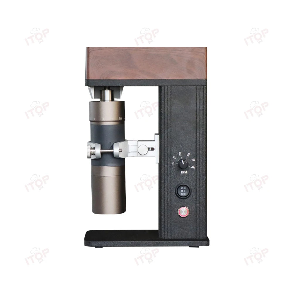 ITOP-MG-U Hand Grinder Grinding Support 50-300RPM Variable Speed Adjustment Coffee Milling Stand Suitable for Most Hand Grinder