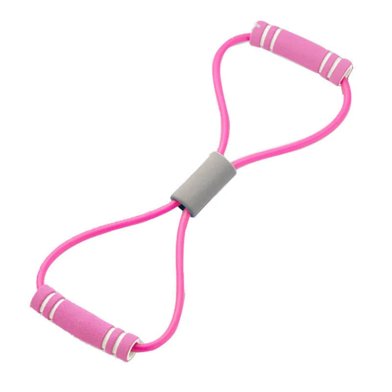 Yoga Elastic Band Home Fitness Equipment Portable Upgraded Shoulder Opening And Back Beautification 8-Line Tension Rope