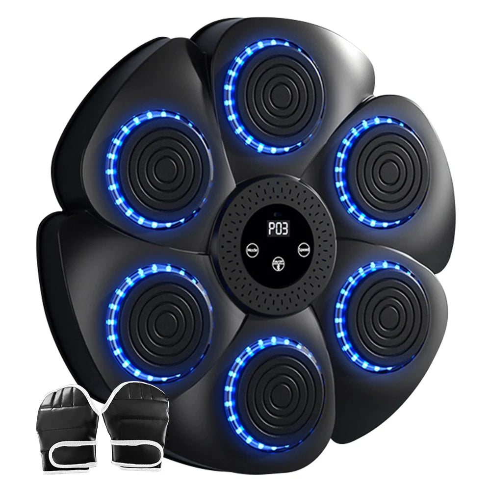 Smart Music Boxing Machine Sports Fitness Boxing Trainer Home Exercise Response Training Boxing Wall Target for Adult/Children