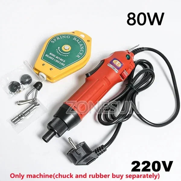 ZONESUN Bottle Capping Machine Wearable electric sealing bottles Cap tightener Capper Screwing 10-50mm