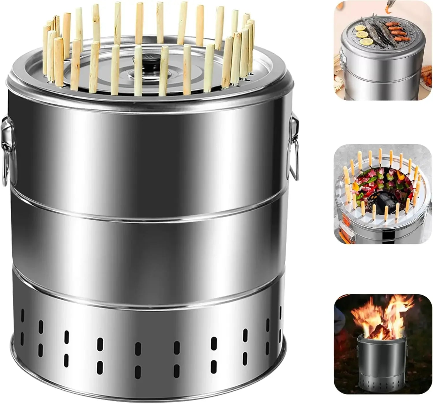 Outdoor Portable Charcoal Grill