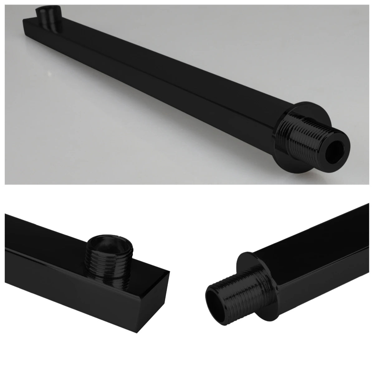 40cm Shower Arm Wall Mounted Shower Arm Shower Head Extension Shower Head Arm for Square Shower Head Rain Shower Head