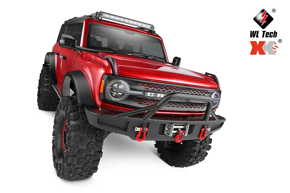 WLtoys 104020 1/10 Professional RC Car Off Road 4x4 2.4G 4WD Remote Control Cars 45 Minutes Working Time Climbing Car Adult Toy