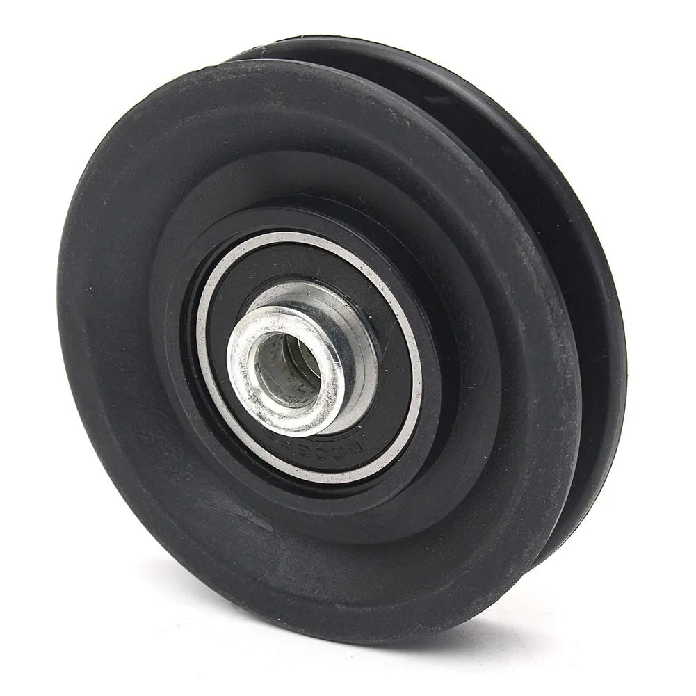 Universal 90mm Diameter Nylon Gym Bearing Pulley Wheel Cable Fitness Equipment Part 1PC Wearproof Pulley Wheel High Quality