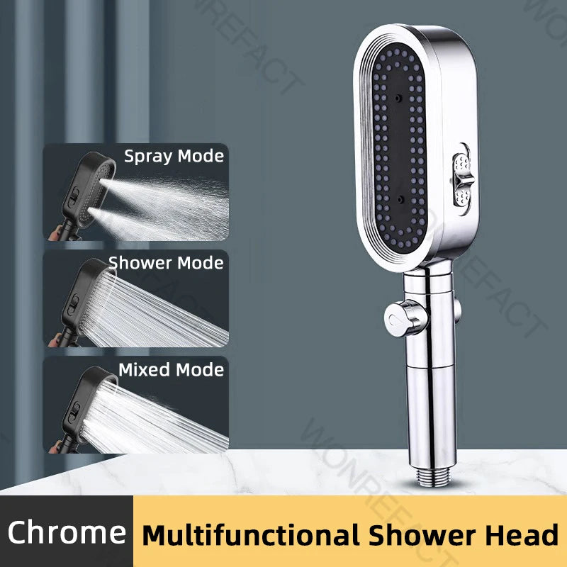 High Pressure Shower Head Handheld Shower Head Bathroom Pressurized Shower Head Filter Element Filters Water Quality Accessories