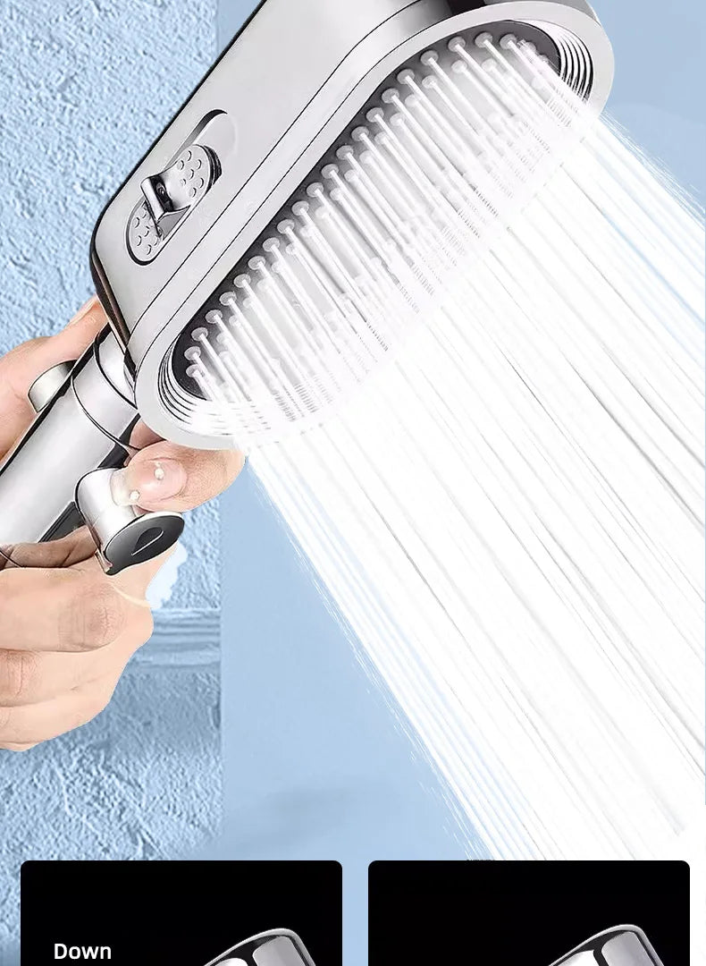 High Pressure Shower Head Handheld Shower Head Bathroom Pressurized Shower Head Filter Element Filters Water Quality Accessories