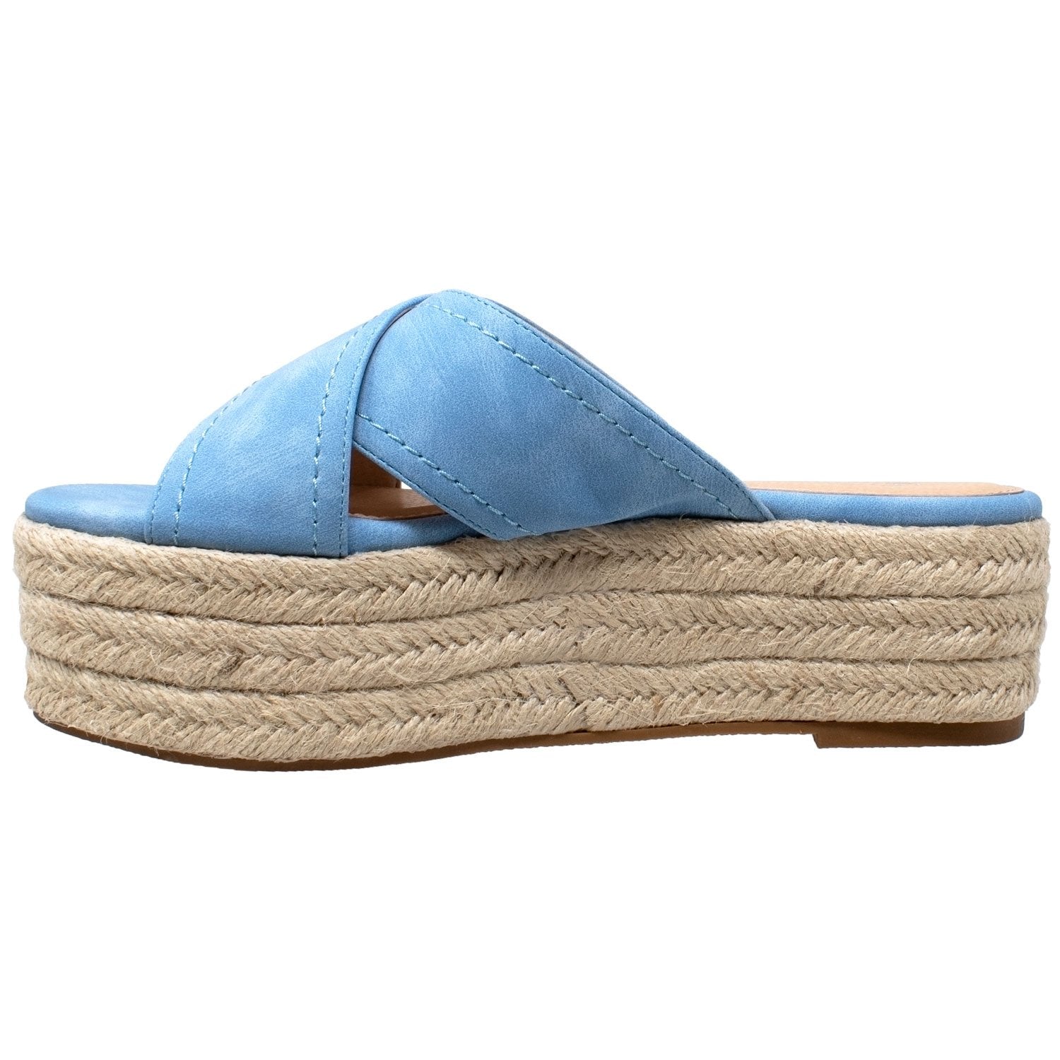 Flatform Espadrille Wedge Sandal