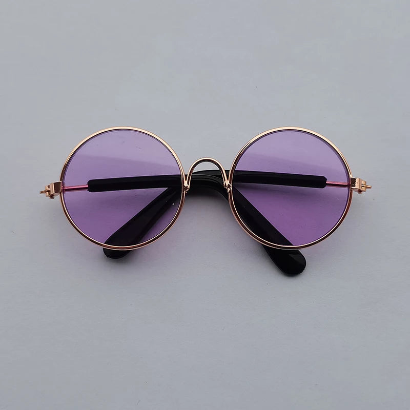 Lovely Vintage Round Cat Sunglasses