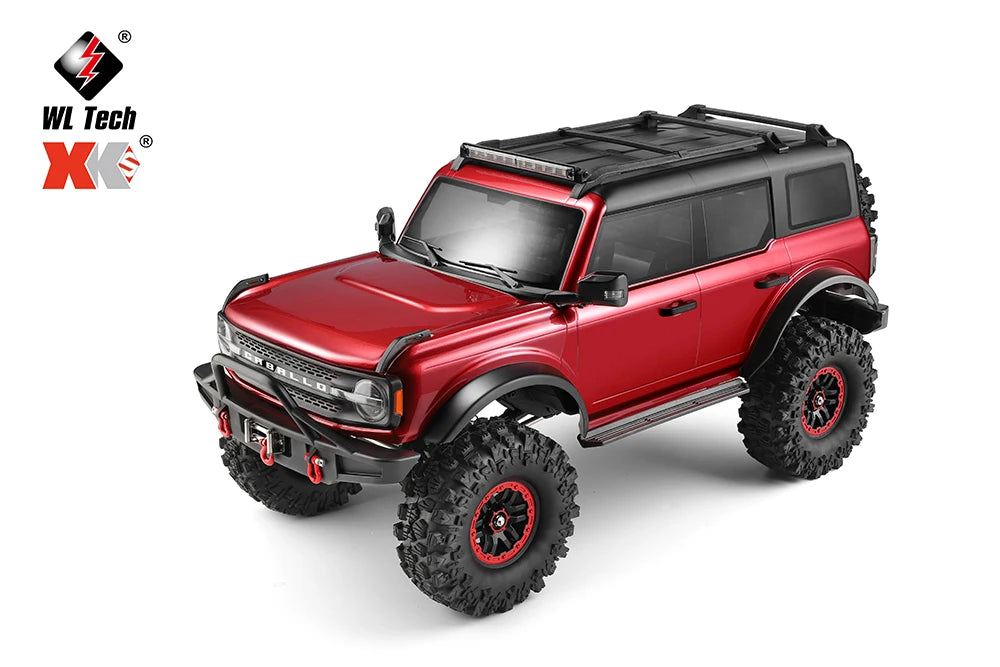 WLtoys 104020 1/10 Professional RC Car Off Road 4x4 2.4G 4WD Remote Control Cars 45 Minutes Working Time Climbing Car Adult Toy