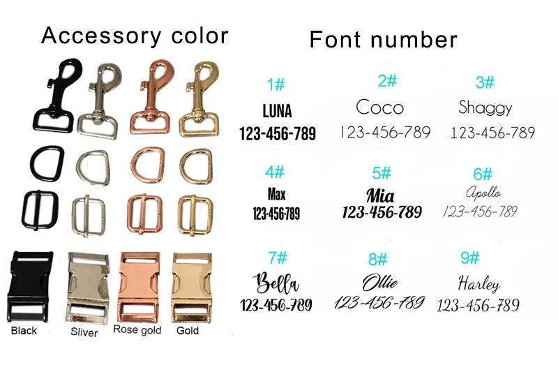 Personalized Dog Accessories