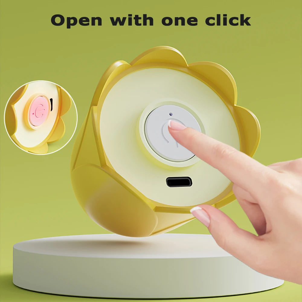 Interactive Cat Toys for Indoor Cats Silicone Mouse Tail Toy Simulated Mouse Hunting Recharge Automatic Interactive Cat Toys