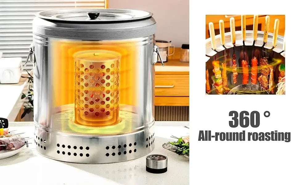 Outdoor Portable Charcoal Grill