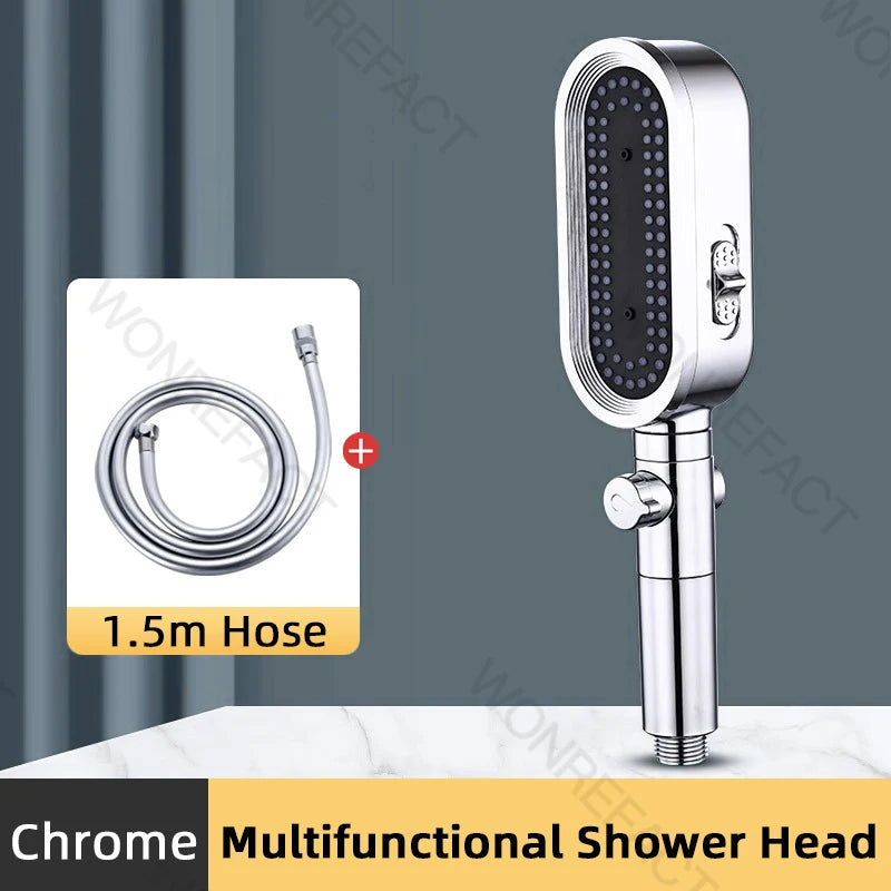 High Pressure Shower Head Handheld Shower Head Bathroom Pressurized Shower Head Filter Element Filters Water Quality Accessories