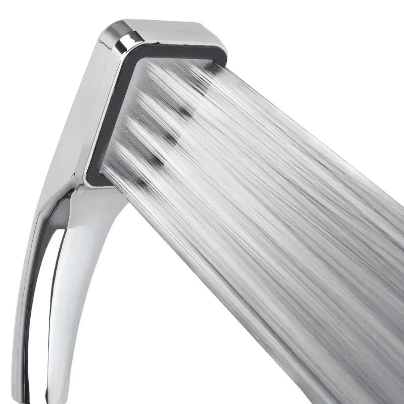 300 Holes Shower Head High Pressure Rainfall Water Saving Flow With Chrome Nozzle Square Shower Bathroom Accessories