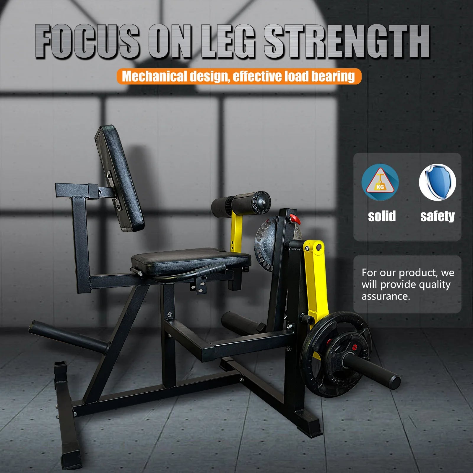 Fitness Equipment Leg Curl Extention Machine Workout to Imporove Knee Function Leg Extension Curl Machine Leg Strength