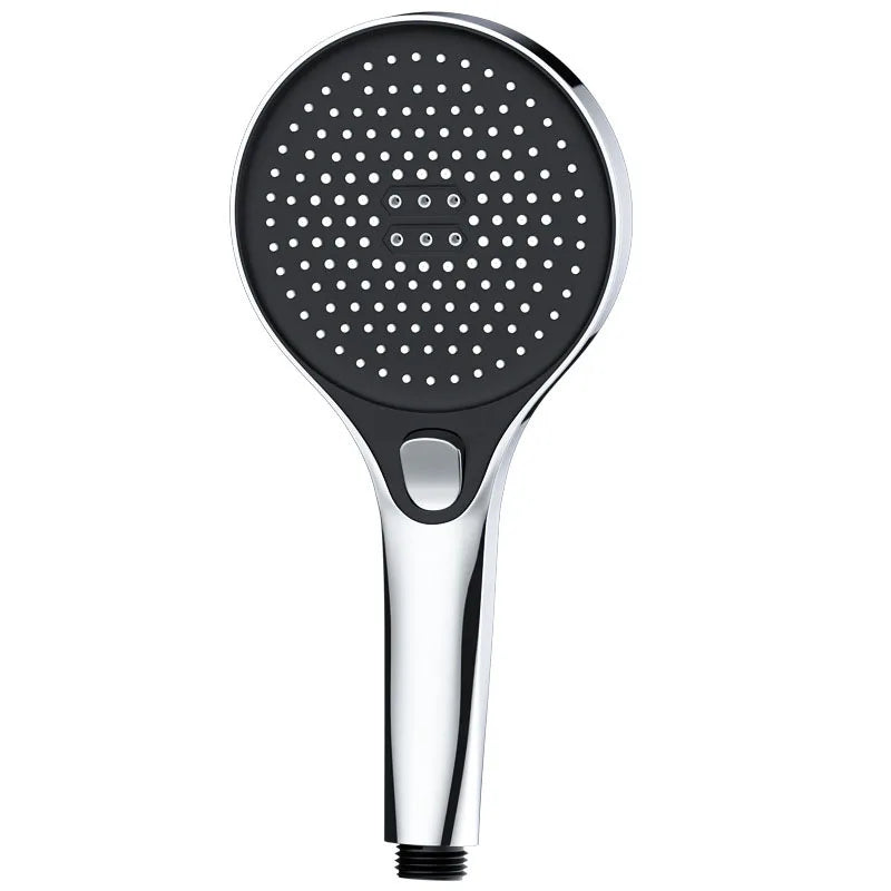 Showerhead 3 modes shower for bathroom items large panel accessories knobs showers replete portable heads parts fixture home