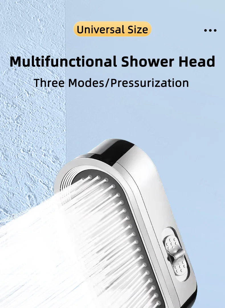 High Pressure Shower Head Handheld Shower Head Bathroom Pressurized Shower Head Filter Element Filters Water Quality Accessories
