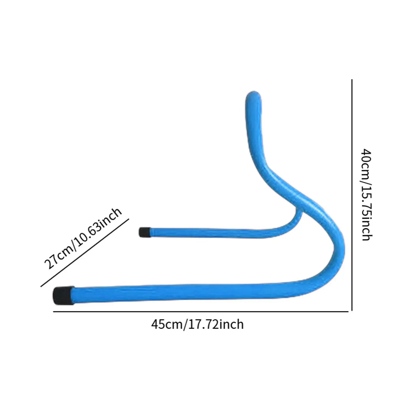 5 Pieces Agility Speed Training Hurdles Obstacles Speed Hurdles for Foot Exercise Soccer Hurdle Training Workout Outdoor Sports
