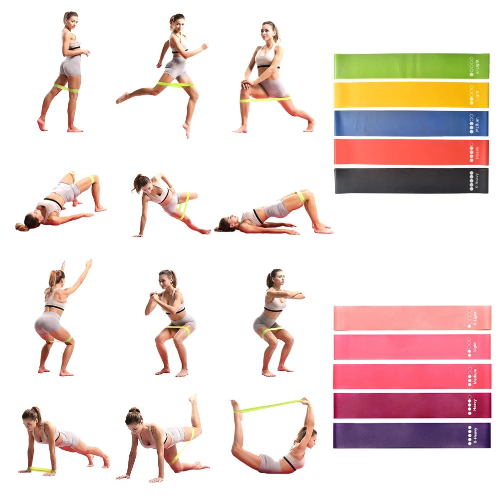 Yoga Strap Exercise Straps Elastic Resistance Bands Adjustable Yoga Stretching Pilates 60cmx5cm Yoga Training Gym Fitness