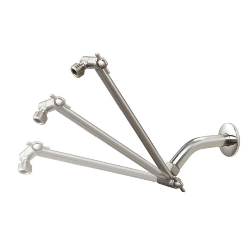 Industrial Shower Head Rod Adjustment Shower Arm Shower Head Stand Practical Shower Head Mount for Easy Installation