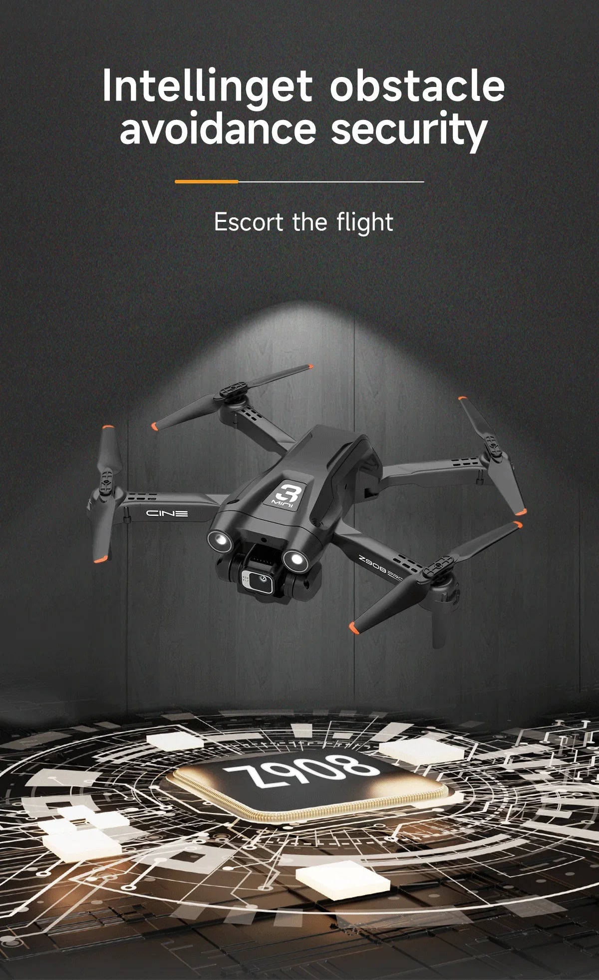 Z908 MAX Mini Drone 4k Professional Camera RC Obstacle Avoidance Helicopter Remote Control Quadcopter Kid Gift Toys
