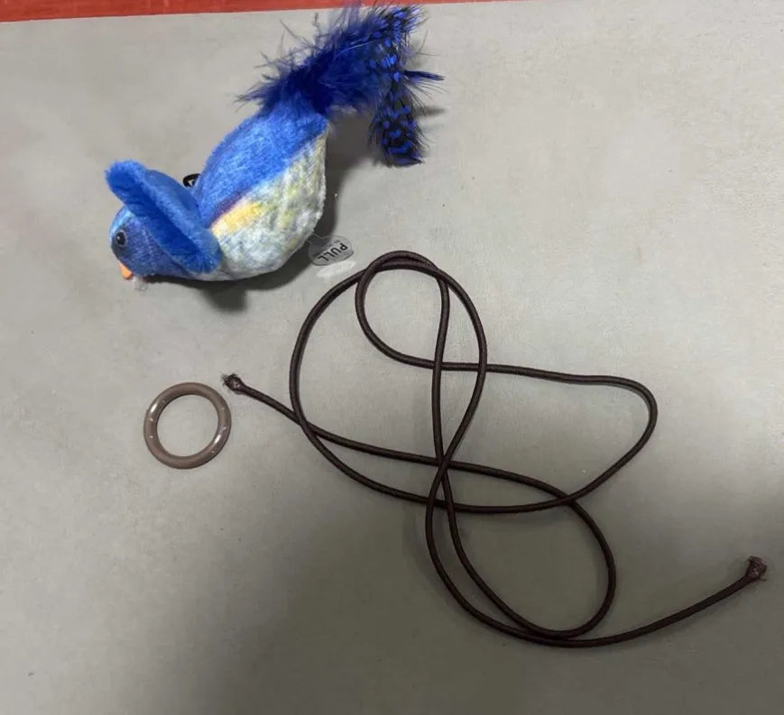 1 Pc Cat Toys For Indoor Cats Interactive Cat Toy Realistic Bird Sound Cat Toy Plush Cat Toy Catnip Cat Toy for Cats Kitten Toy