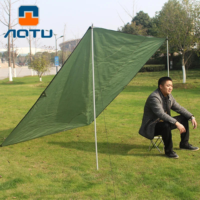 Waterproof Oxford Ground Sheet Floor Cloth Camping Mat Picnic Mat Oxford Cloth Wear-Resistant Anti-Tie Floor Mat With Nails