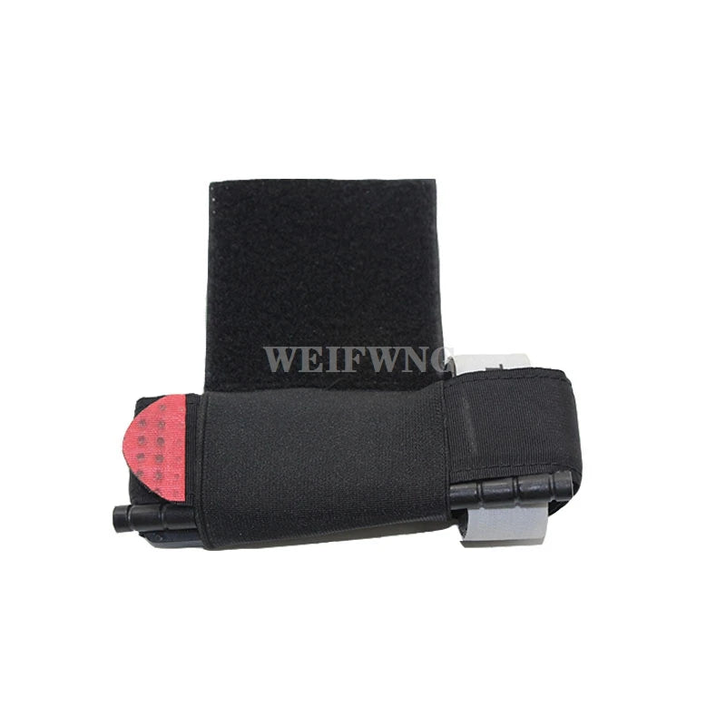 Tactical Elastic Tourniquet Holder EDC Pouch Plate Carrier Chest Rig Vest Belt Carry Survival Tool Bag Secure Storage Holder