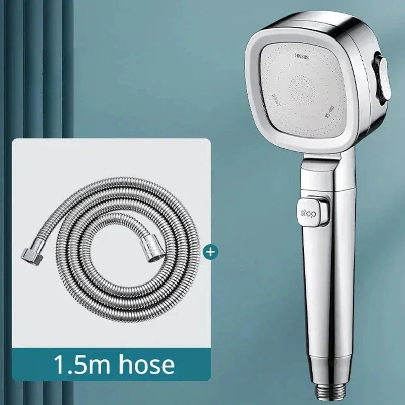 Xiaomi High Pressure Shower Head 3 Modes Adjustable Filter Shower Head Set Smart Bathroom Items Shower Head Accessories Sprayer