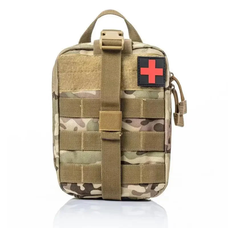 Tactical First Aid Kit EDC Survival Emergency Kits Bag Gear Outdoor Hunting IFAK EMT Medical Pouch Tourniquet Bandage