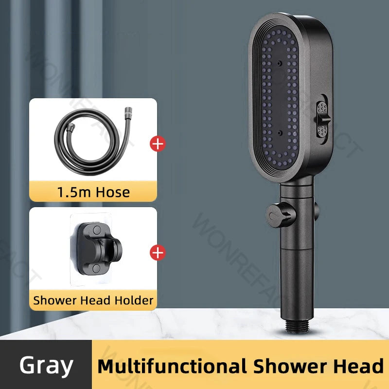 High Pressure Shower Head Handheld Shower Head Bathroom Pressurized Shower Head Filter Element Filters Water Quality Accessories