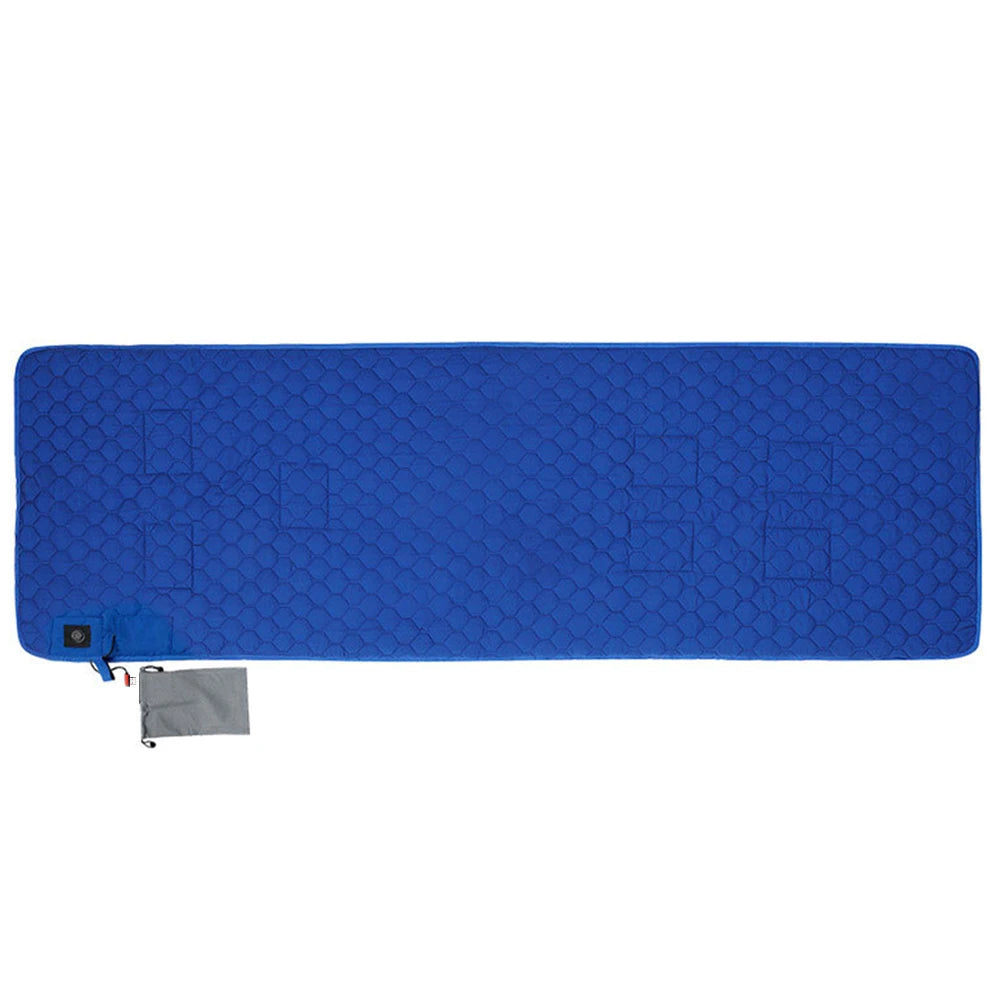 Winter Heating Mat USB Heating Sleeping Mat Camping Warming Mattress Temperature Warm Tent Sleeping Mat Foldable Sleeping Pad