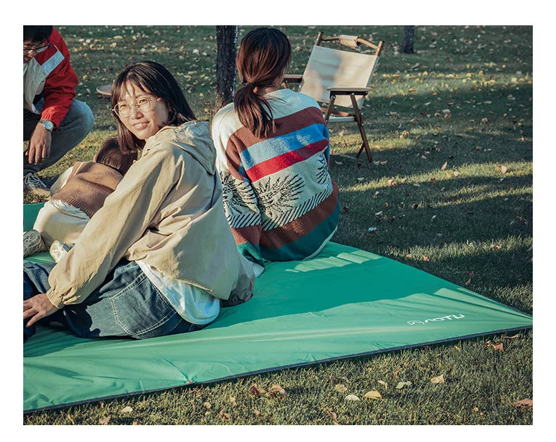 Waterproof Oxford Ground Sheet Floor Cloth Camping Mat Picnic Mat Oxford Cloth Wear-Resistant Anti-Tie Floor Mat With Nails