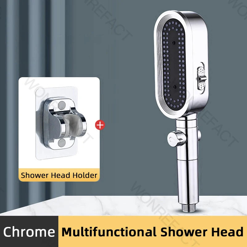 High Pressure Shower Head Handheld Shower Head Bathroom Pressurized Shower Head Filter Element Filters Water Quality Accessories